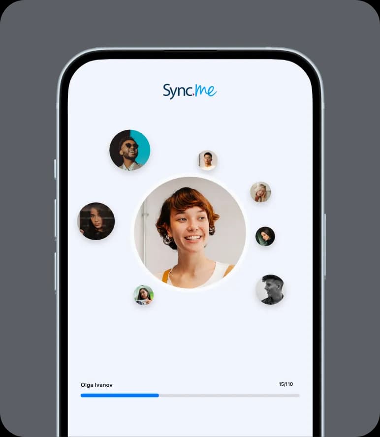 Sincronización de contactos