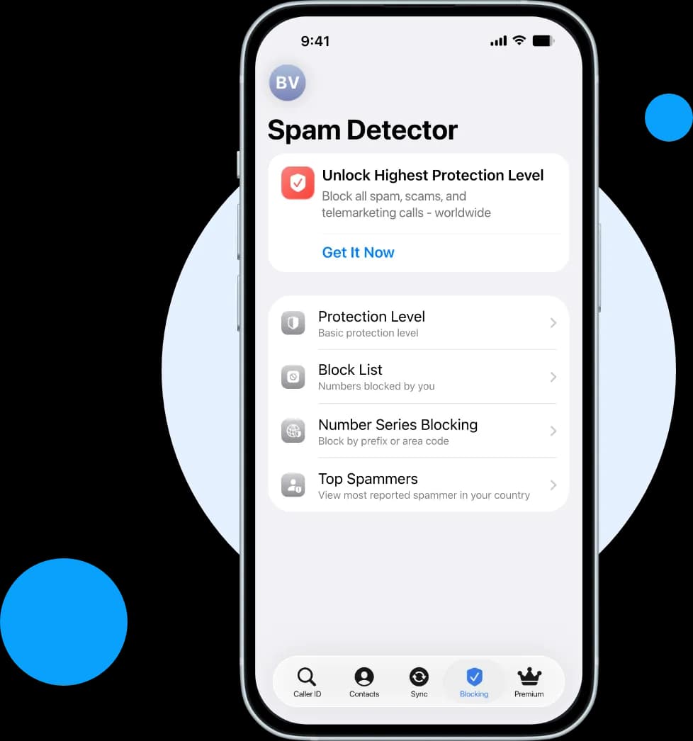 Automatic Spam Call Blocking
