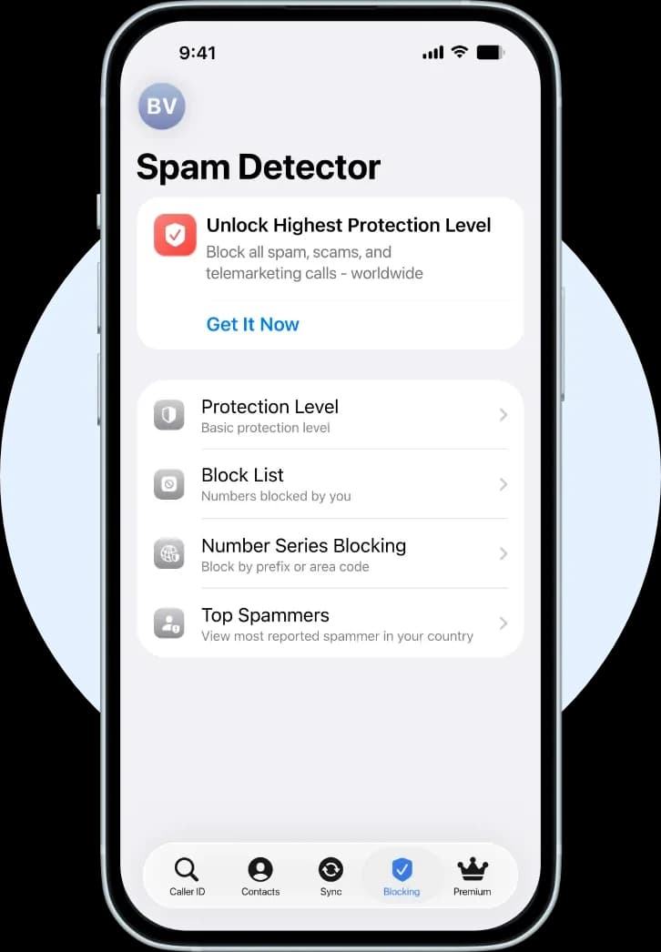 Automatic Spam Call Blocking