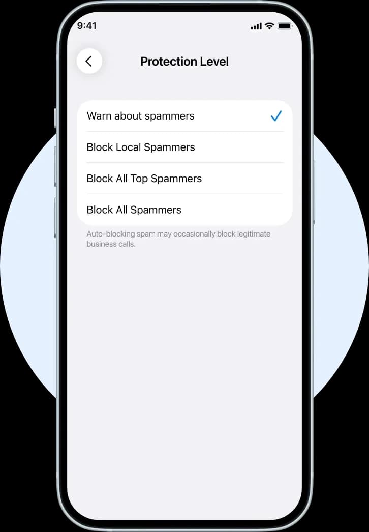 Spam Blocking Options
