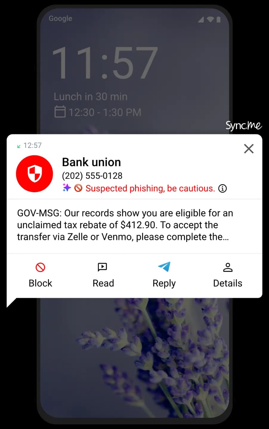 Protección SMS