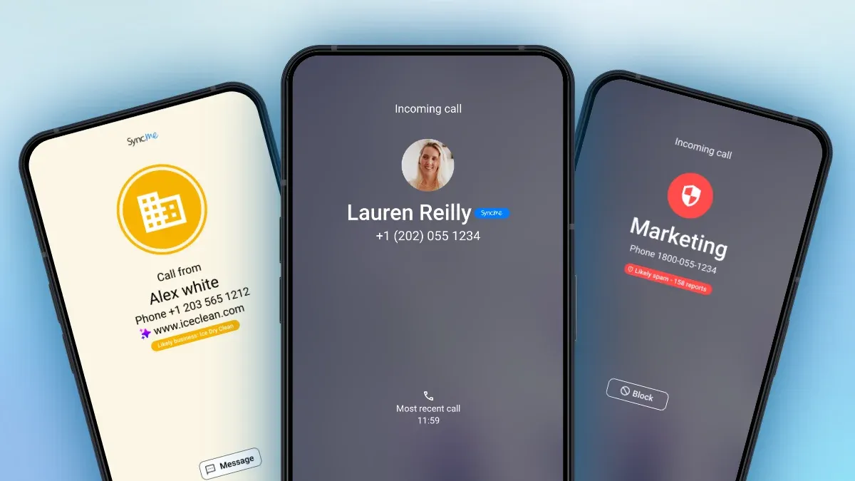 sync.me call detector tool
