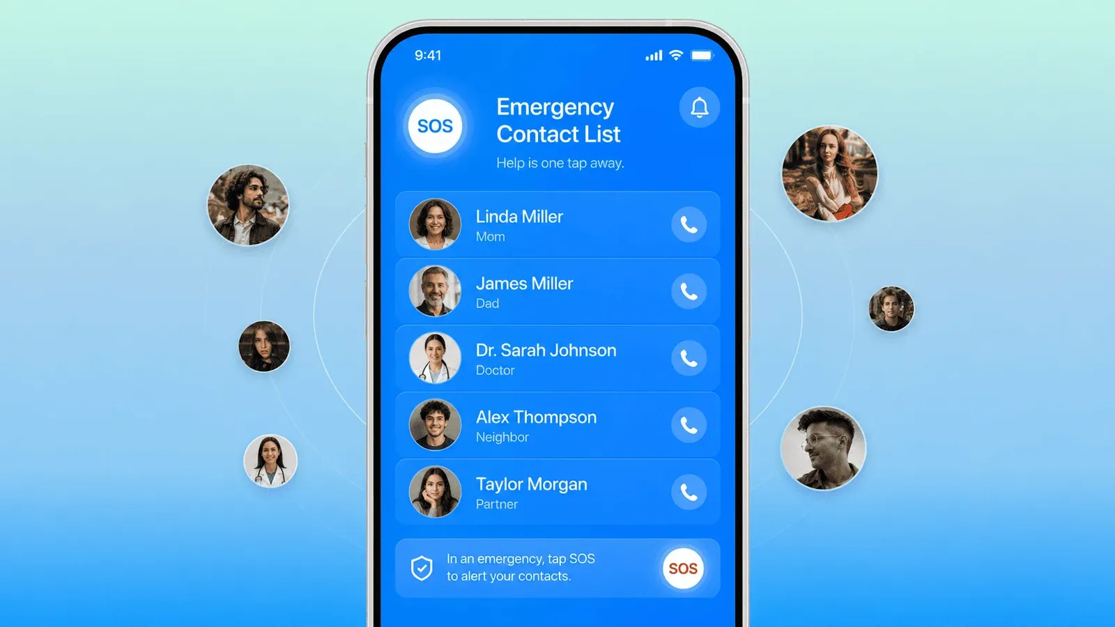 emergency contact list