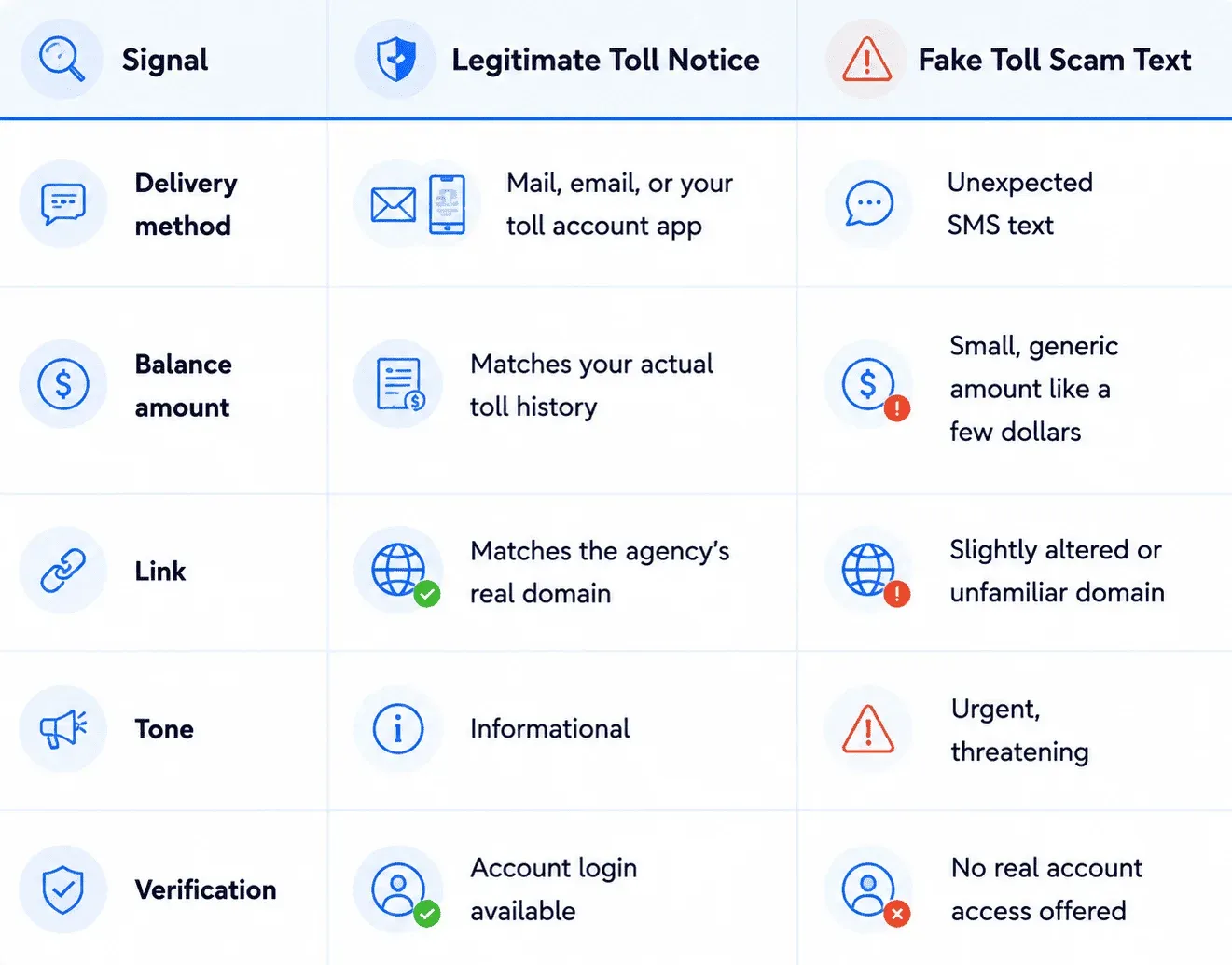 fake toll scam