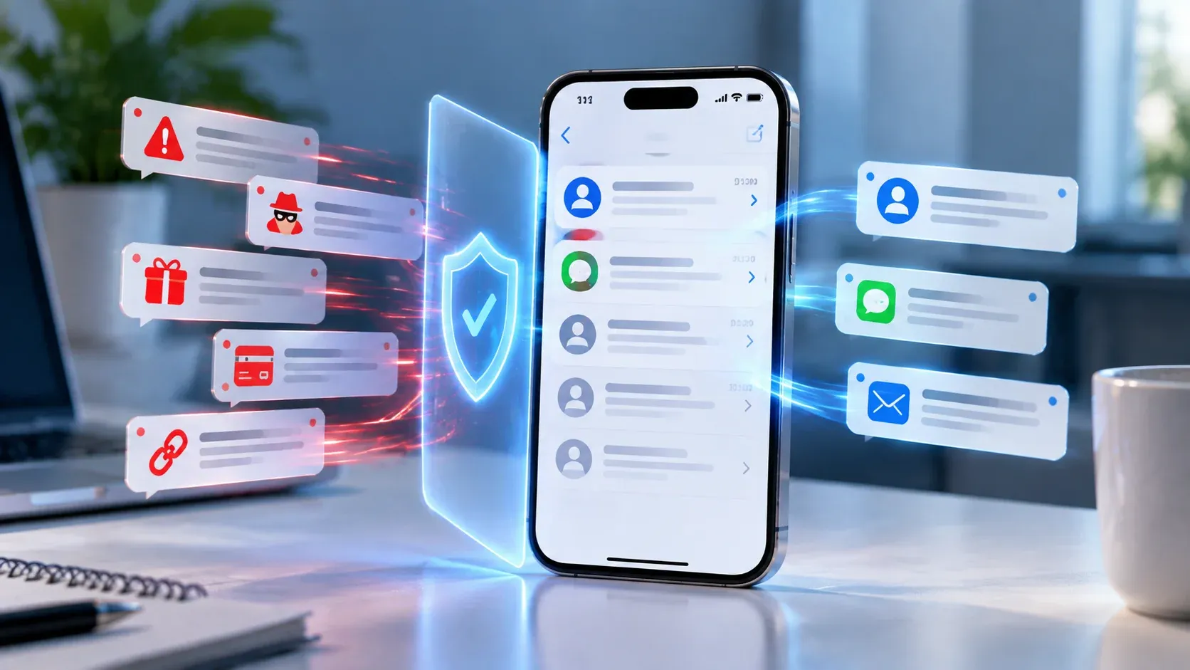preventing spam messages with spam text blocker