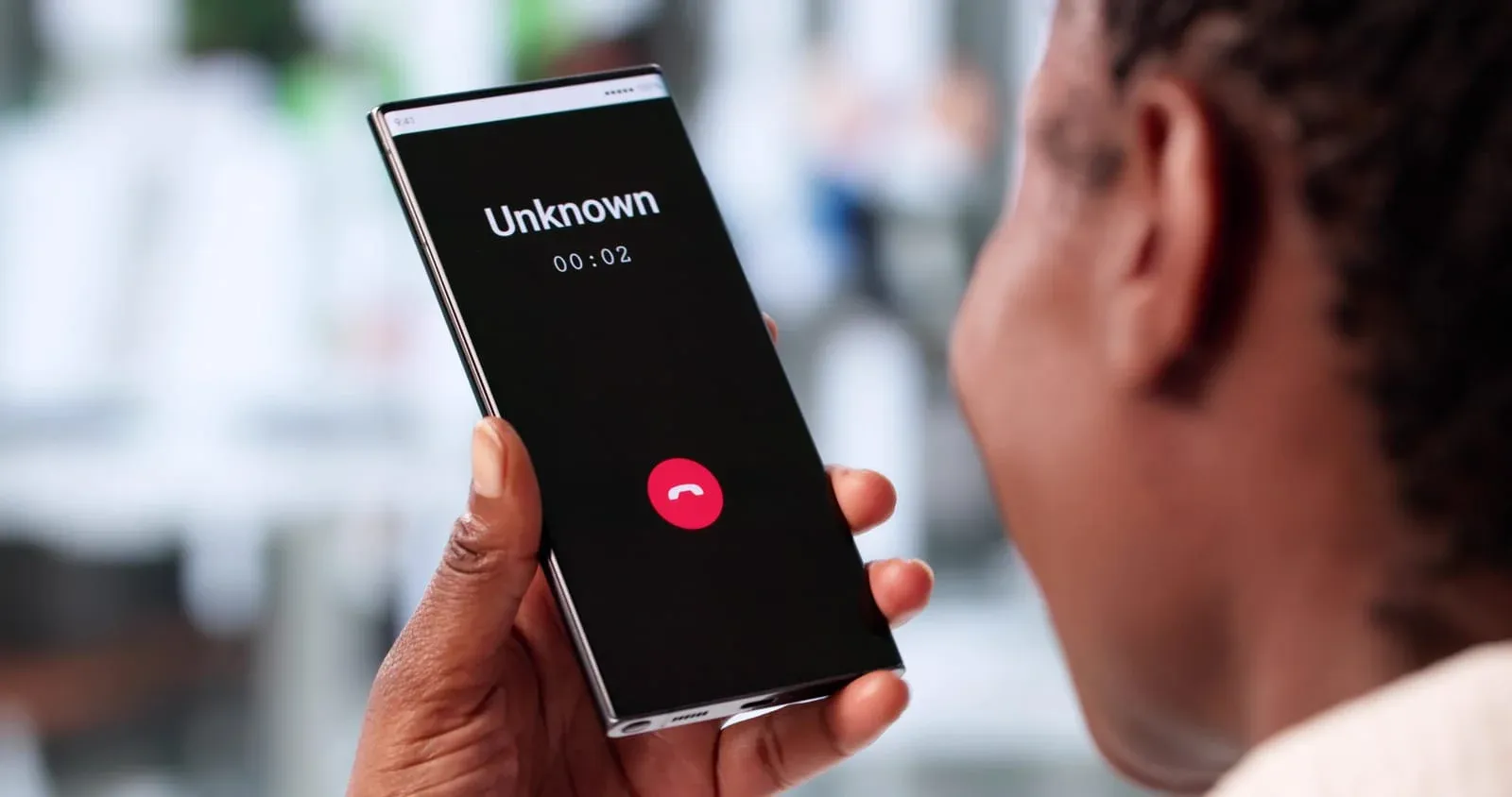 man legally recording a phone call