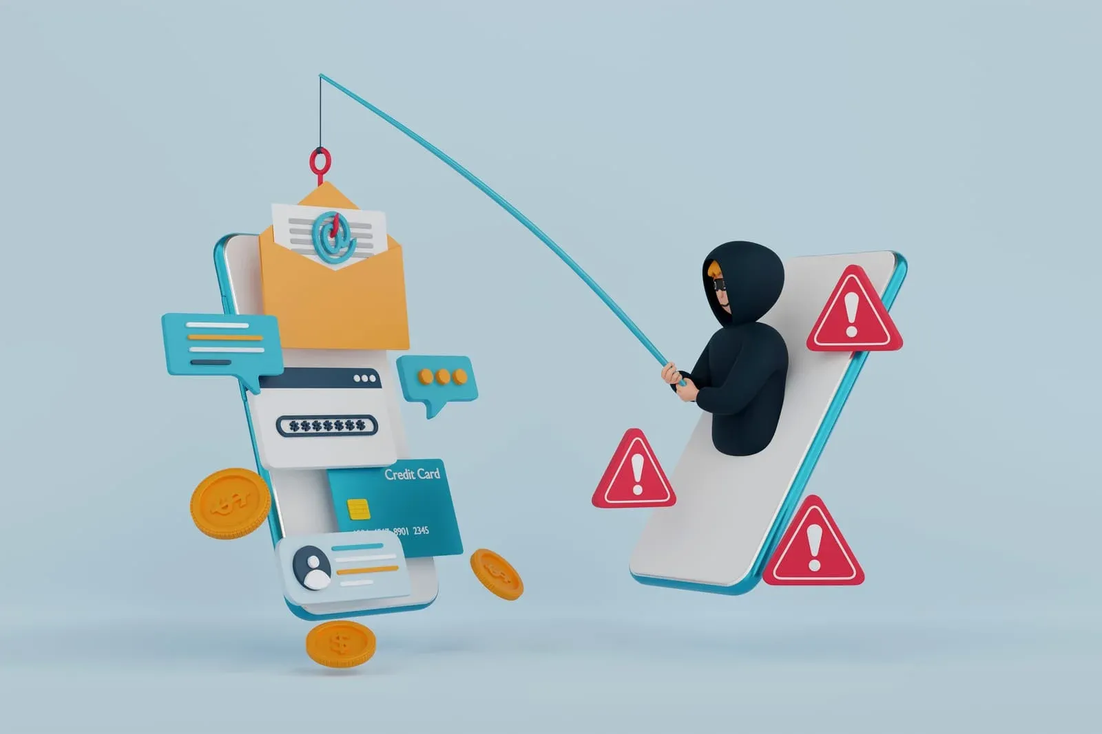 spam vs phishing